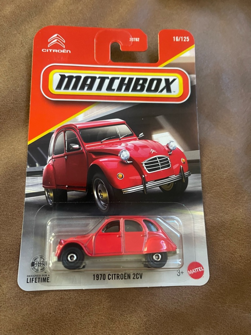 Matchbox 1970 Citroën 2CV Die-Cast Toy Car, Cake Topper